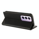 For OPPO Reno12 Pro 5G Embossed Multi-functional Wallet Retro Leather Phone Case(Black) - 3