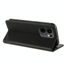 For OPPO Reno13 F Embossed Multi-functional Wallet Retro Leather Phone Case(Black) - 3