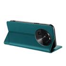 For OPPO Find X6 Embossed Multi-functional Wallet Retro Leather Phone Case(Dark Green) - 3
