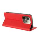For OPPO A5 Pro Global Embossed Multi-functional Wallet Retro Leather Phone Case(Red) - 3