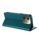 For OPPO A5 Pro Global Embossed Multi-functional Wallet Retro Leather Phone Case(Dark Green) - 3