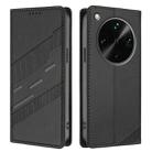 For OPPO Find X8 Ultra Embossed Multi-functional Wallet Retro Leather Phone Case(Black) - 2