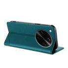 For OPPO Find X8 Ultra Embossed Multi-functional Wallet Retro Leather Phone Case(Dark Green) - 3