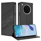 For OPPO Find X8s Embossed Multi-functional Wallet Retro Leather Phone Case(Black) - 1