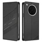 For OPPO Find X8s Embossed Multi-functional Wallet Retro Leather Phone Case(Black) - 2