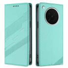 For OPPO Find X8s Embossed Multi-functional Wallet Retro Leather Phone Case(Mint Green) - 2
