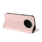 For OPPO Find X8s Embossed Multi-functional Wallet Retro Leather Phone Case(Pink) - 3