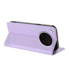 For OPPO Find X8s Embossed Multi-functional Wallet Retro Leather Phone Case(Light Purple) - 3