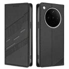 For OPPO Find X8s+ Embossed Multi-functional Wallet Retro Leather Phone Case(Black) - 2