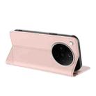 For OPPO Find X8s+ Embossed Multi-functional Wallet Retro Leather Phone Case(Pink) - 3