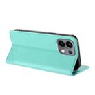 For OPPO K13 5G Embossed Multi-functional Wallet Retro Leather Phone Case(Mint Green) - 3