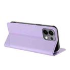 For OPPO K13 5G Embossed Multi-functional Wallet Retro Leather Phone Case(Light Purple) - 3