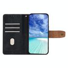 For iPhone 13 Pro Max Color Stitching Skin Feel Leather RFID Blocking Phone Case(Black) - 3