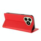 For Ulefone Note 19 Embossed Multi-functional Wallet Retro Leather Phone Case(Red) - 3
