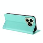 For Ulefone Note 19 Embossed Multi-functional Wallet Retro Leather Phone Case(Mint Green) - 3