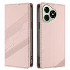 For Ulefone Note 19 Embossed Multi-functional Wallet Retro Leather Phone Case(Pink) - 2
