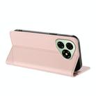For Ulefone Note 19 Embossed Multi-functional Wallet Retro Leather Phone Case(Pink) - 3