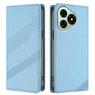 For Ulefone Note 19 Embossed Multi-functional Wallet Retro Leather Phone Case(Light Blue) - 2