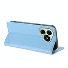 For Ulefone Note 19 Embossed Multi-functional Wallet Retro Leather Phone Case(Light Blue) - 3