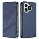 For Ulefone Note 19 Embossed Multi-functional Wallet Retro Leather Phone Case(Dark Blue) - 2