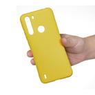 For Motorola Moto One Fusion Solid Color Liquid Silicone Dropproof Full Coverage Protective Case(Yellow) - 2