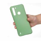 For Motorola Moto One Fusion Solid Color Liquid Silicone Dropproof Full Coverage Protective Case(Green) - 2