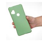 For Motorola Moto One Hyper Solid Color Liquid Silicone Dropproof Full Coverage Protective Case(Green) - 2