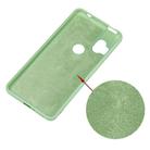 For Motorola Moto One Hyper Solid Color Liquid Silicone Dropproof Full Coverage Protective Case(Green) - 3