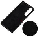 For Sony Xperia 5 Plus / Xperia 1 II Solid Color Liquid Silicone Dropproof Full Coverage Protective Case(Black) - 3