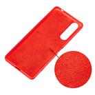 For Sony Xperia 5 Plus / Xperia 1 II Solid Color Liquid Silicone Dropproof Full Coverage Protective Case(Red) - 3