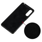 For Sony Xperia 10 II Solid Color Liquid Silicone Dropproof Full Coverage Protective Case(Black) - 3