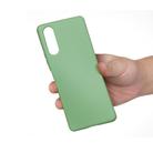 For Sony Xperia 10 II Solid Color Liquid Silicone Dropproof Full Coverage Protective Case(Green) - 2