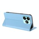 For Umidigi A15 Embossed Multi-functional Wallet Retro Leather Phone Case(Light Blue) - 3