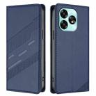 For Umidigi A15 Embossed Multi-functional Wallet Retro Leather Phone Case(Dark Blue) - 2
