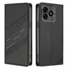 For Umidigi G5 Embossed Multi-functional Wallet Retro Leather Phone Case(Black) - 2