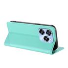For Oukitel C50 Embossed Multi-functional Wallet Retro Leather Phone Case(Mint Green) - 3