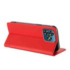 For Oukitel C53 Embossed Multi-functional Wallet Retro Leather Phone Case(Red) - 3