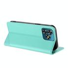 For Oukitel C53 Embossed Multi-functional Wallet Retro Leather Phone Case(Mint Green) - 3