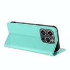 For Oukitel WP52 5G Embossed Multi-functional Wallet Retro Leather Phone Case(Mint Green) - 3