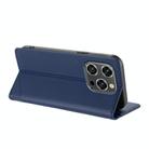 For Oukitel WP52 5G Embossed Multi-functional Wallet Retro Leather Phone Case(Dark Blue) - 3
