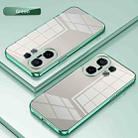 For vivo S30 Pro mini Transparent Plating Fine Hole Phone Case(Green) - 2