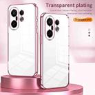 For vivo S30 Pro mini Transparent Plating Fine Hole Phone Case(Black) - 3
