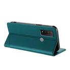 For TCL 20 R 5G Embossed Multi-functional Wallet Retro Leather Phone Case(Dark Green) - 3