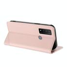 For TCL 20 R 5G Embossed Multi-functional Wallet Retro Leather Phone Case(Pink) - 3
