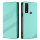 For TCL 30 XE 5G Embossed Multi-functional Wallet Retro Leather Phone Case(Mint Green) - 2
