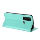 For TCL 30 XE 5G Embossed Multi-functional Wallet Retro Leather Phone Case(Mint Green) - 3