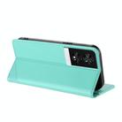 For TCL 40 NxtPaper 4G Embossed Multi-functional Wallet Retro Leather Phone Case(Mint Green) - 3