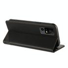For TCL 40 R 5G Embossed Multi-functional Wallet Retro Leather Phone Case(Black) - 3