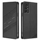 For TCL 40 SE Embossed Multi-functional Wallet Retro Leather Phone Case(Black) - 2