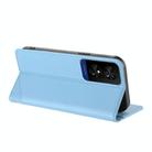 For TCL 50 5G Embossed Multi-functional Wallet Retro Leather Phone Case(Light Blue) - 3
